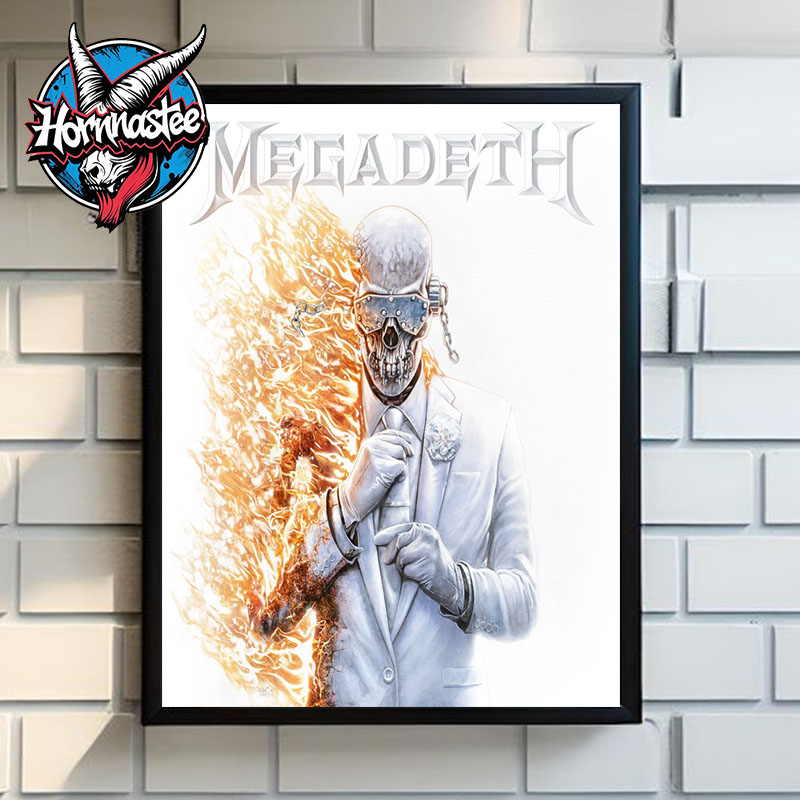 Megadeth 17th Studio Album Artwork By Blake Armstrong Poster Home Decor Canvas Megadeth 17th Studio Album Artwork By Blake Armstrong Poster Home Decor Canvas