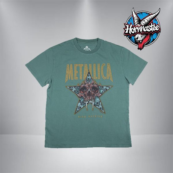 Metallica King Nothing Teal Unisex T Shirt