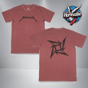 Metallica Logo Garment Dye Unisex T Shirt