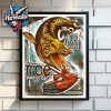 Golden State Warrior vs Dallas Mavericks Christmas Day Poster Home Decor Canvas