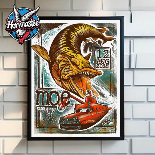 Moe Band Interlochen Show At Corson Auditorium On August 12 2025 In Interlochen Poster Home Decor Canvas