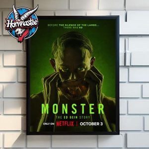 Monster The Ed Gein Story Charlie Hunnam Stars Only On Netflix On October 3 2025 Poster Home Decor Canvas