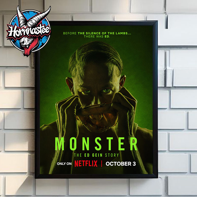Monster The Ed Gein Story Charlie Hunnam Stars Only On Netflix On October 3 2025 Poster Home Decor Canvas Monster The Ed Gein Story Charlie Hunnam Stars Only On Netflix On October 3 2025 Poster Home Decor Canvas