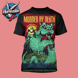 Murder By Death Venue Poster At The UC Theatre On October 28 2025 In Berkeley California All Over Print Shirt
