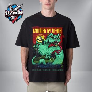 Murder By Death Venue Poster At The UC Theatre On October 28 2025 In Berkeley California Unisex T-Shirt