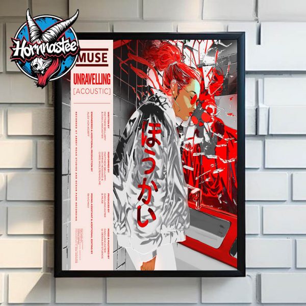 Muse Band Unravelling Acoustic Ghost Town Version Poster Home Decor Canvas