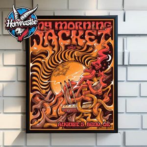 My Morning Jacket Bend Oregon Venue Poster Show At The Hayden Homes Amphitheater On August 5 2025 Poster Home Decor Canvas