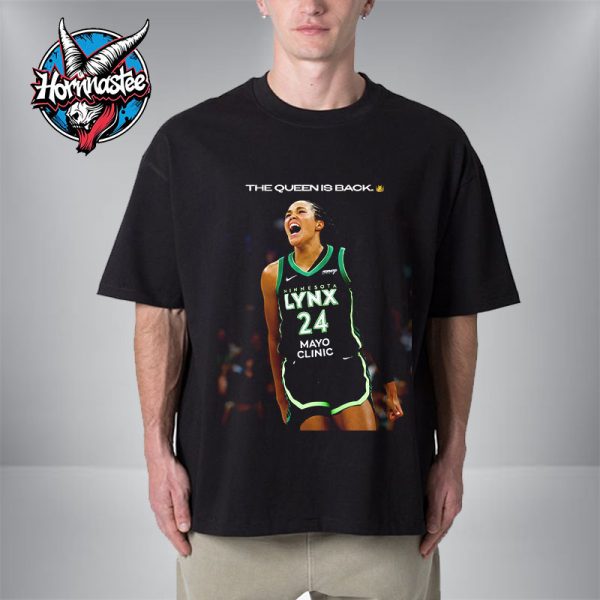 Napheesa Collier Minnesota Lynx The Queen Is Back Unisex T Shirt
