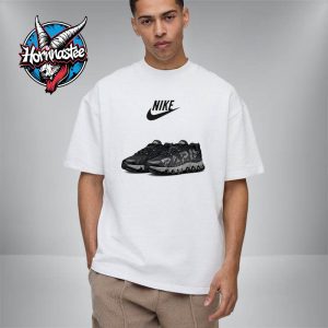 Nike PSG Air Max DN8 Premium Black Unisex T-Shirt