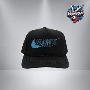 Nike x Yu Gi Oh Blue Eyes White Dragon Concept Trucker Hat Cap