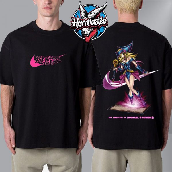 Nike x Yu Gi Oh Dark Magician Girl Concept Unisex T Shirt Two Sided
