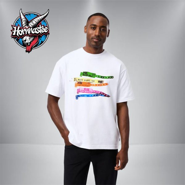 Oasis x Paul Smith Wristbands Print Celebrates 30 Anniversary Of The Album Unisex T Shirt