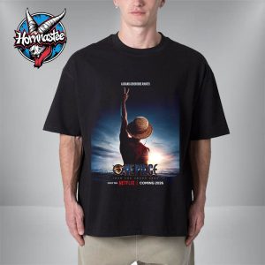 One Piece Live Action Season 2 Into The Grand Line Poster Coming 2026 Unisex T-Shirt
