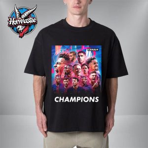 PSG The Champions UEFA Super Cup Championship 2025 Unisex T-Shirt