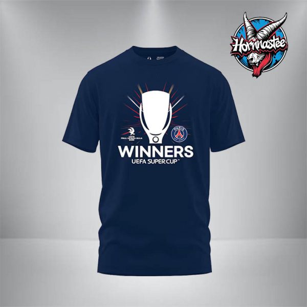 PSG UEFA Super Cup Winners 2025 Graphic Unisex T-Shirt