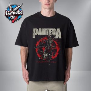 Pantera Cowboy CFH Flames Unisex T-Shirt