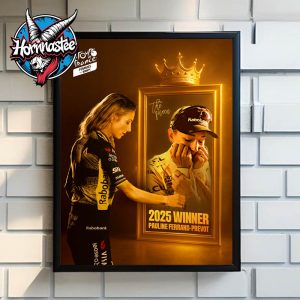 Pauline Ferrand Prevot 2025 Winner Of Tour De France Femmes 2025 Poster Home Decor Canvas