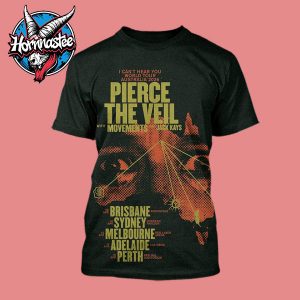 Pierce The Veil I Cant Hear You World Tour Australia 2026 Schedule Tour Dates All Over Print Shirt