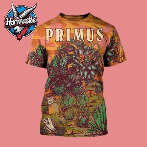 Primus Band Arizona Show Onward And Upward Tour 2025 On August 1 2025 At Arizona Financial Theatre In Phoenix AZ All Over Print Shirt