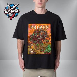 Primus Band Arizona Show Onward And Upward Tour 2025 On August 1 2025 At Arizona Financial Theatre In Phoenix AZ Unisex T-Shirt