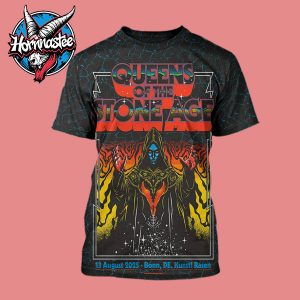 Queen Of The Stone Age Bonn Germany Show On August 13 2025 At Kunst Rasen All Over Print Shirt