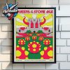 Primus A Crusade Only Of The Brave Show New Years 2025 Two Nights On December 30-31 2025 At Fox Theater In Oakland CA Poster Home Decor Canvas