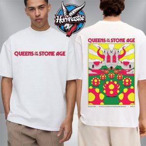 Queen Of The Stone Age Dublin Show On August 20 2025 At Irish Museum of Modern Art In Dublin IE Unisex T-Shirt Two Sided