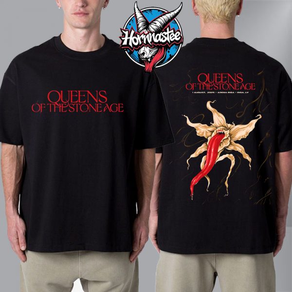 Queen Of The Stone Age Riga Concert On August 1 2025 At Arena Riga In Riga Latvia Unisex T-Shirt Two Sided