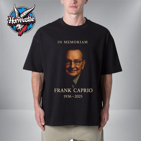 RIP Judge Frank Caprio In Memoriam Died At 1936-2025 Unisex T-Shirt