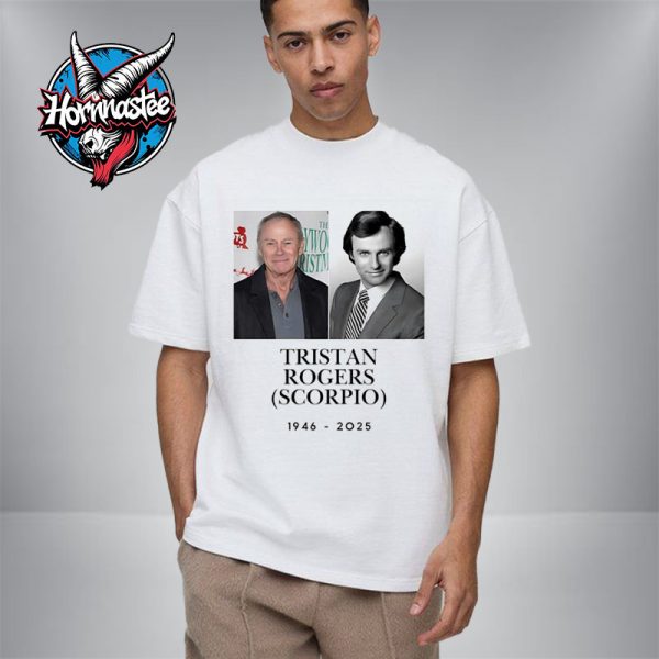 RIP Tristan Rogers Passed Away 1946-2025 Unisex T-Shirt