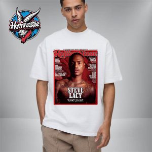 Rolling Stone Magazine Steve Lacy Wild Heart Rolling Stone September 2025 Cover Star Unisex T-Shirt