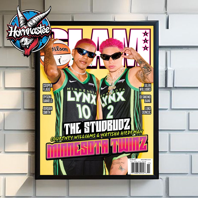 SLAM 258 Covers The Studbudz Magazine Courtney Williams And Natisha Hiedeman Minnesota Twinz Lynx Poster Home Decor Canvas SLAM 258 Covers The Studbudz Magazine Courtney Williams And Natisha Hiedeman Minnesota Twinz Lynx Poster Home Decor Canvas