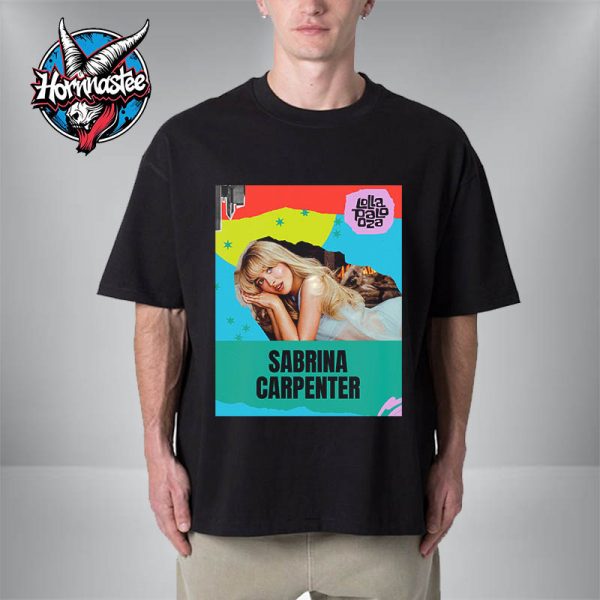 Sabrina Carpenter In Lollapalooza 2025 Unisex T-Shirt