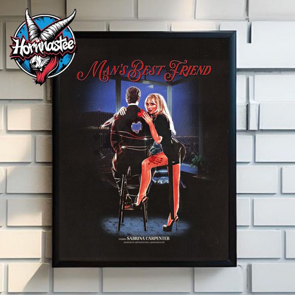 Sabrina Carpenter Man’s Best Friend Album Covers Fanmade Poster Home Decor Canvas