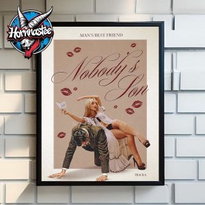 Sabrina Carpenter Man’s Best Friend Track 6 Nobody’s Son Album Covers Poster Home Decor Canvas