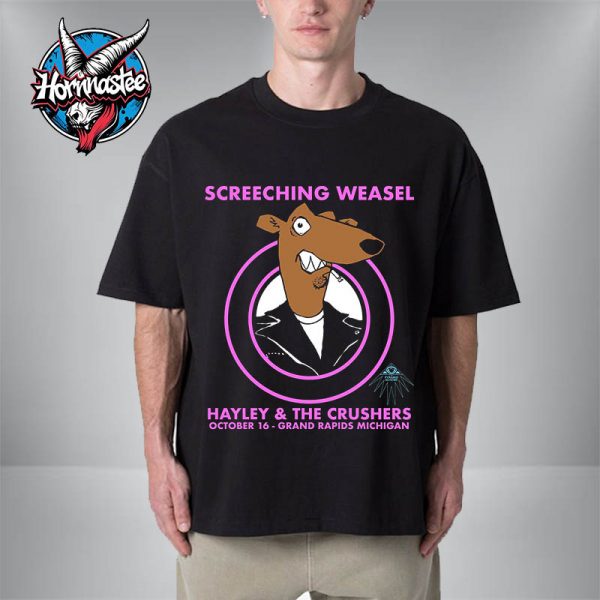Screeching Weasel Music Show At Grand Rapids On October 16 2025 In Michigan Unisex T-Shirt