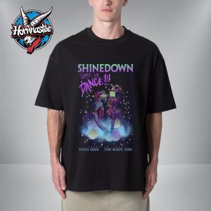 Shinedown Show At Dickies Arena On August 28 2025 In Fort Worth Texas Unisex T Shirt