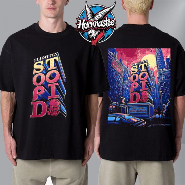 Slightly Stoopid Philadelphia Step Into The Sun Summer Tour 2025 On July 31 2025 At Highmark Skyline Stage At Mann Unisex T-Shirt Two Sided