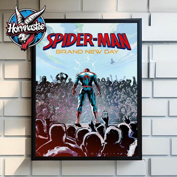 Spider Man Brand New Day 2026 Comic Art Poster Home Decor Canvas