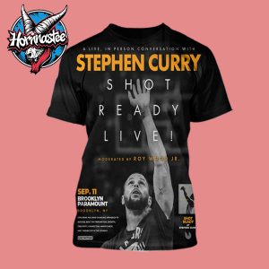 Stephen Curry Shot Ready Live At Brooklyn Paramount On September 11 2025 All Over Print Shirt