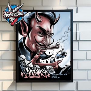 Sublime Venue Poster Night 1 At Dolby Live Park MGM On August 15 2025 In Las Vegas NY Poster Home Decor Canvas
