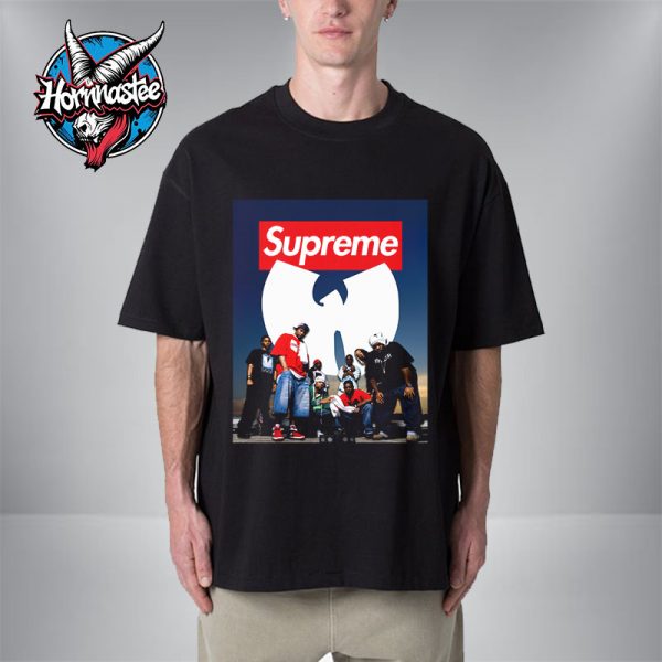 Supreme x Wu Tang Clan Fall Winter 2025 Photo Tee Unisex T Shirt