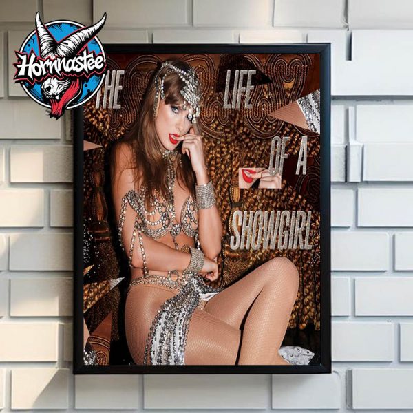 Taylor Swift The Life Of A Showgirl New Album Photo It’s Beautiful Limited Release Deluxe CD Poster Home Decor Canvas