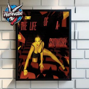 Taylor Swift The Life Of A Showgirl New Album Photo It’s Frightening Limited Release Deluxe CD Poster Home Decor Canvas