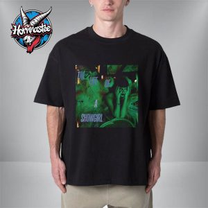 Taylor Swift The Life Of A Showgirl New Album Poster It’s Rapturous Limited Release Deluxe CD Unisex T-Shirt