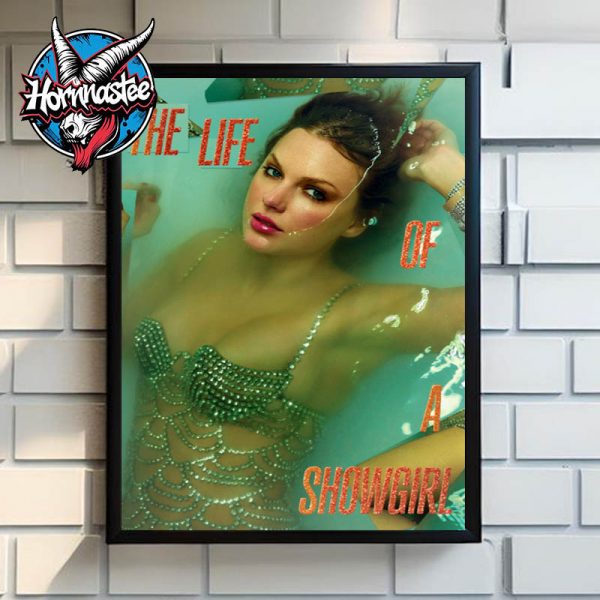 Taylor Swift The Life Of A Showgirl New Album Releases October 3 2025 Poster Home Decor Canvas