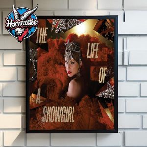 Taylor Swift The Life Of A Showgirl The Tiny Bubbles In Champagne Vinyl Collection Poster Home Decor Canvas