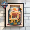 Billy Strings Summer Tour 2025 Milwaukee WI Poster Event At Fiserv Forum On August 8 2025 Poster Home Decor Canvas