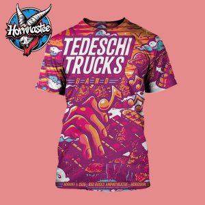 Tedeschi Trucks Band Morrison Show Night 1 At Red Rocks Amphitheatre On August 1 2025 In Morrison Colorado All Over Print Shirt