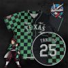 Los Angeles Dodgers x Demon Slayer Kamado Tanjiro Baseball Jersey